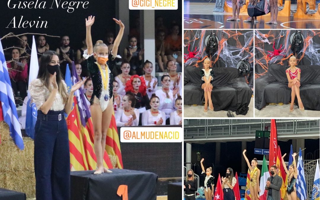 Nova gran actuació de les gimnastes del CR Palafrugell Costa Brava aquesta vegada a Andorra